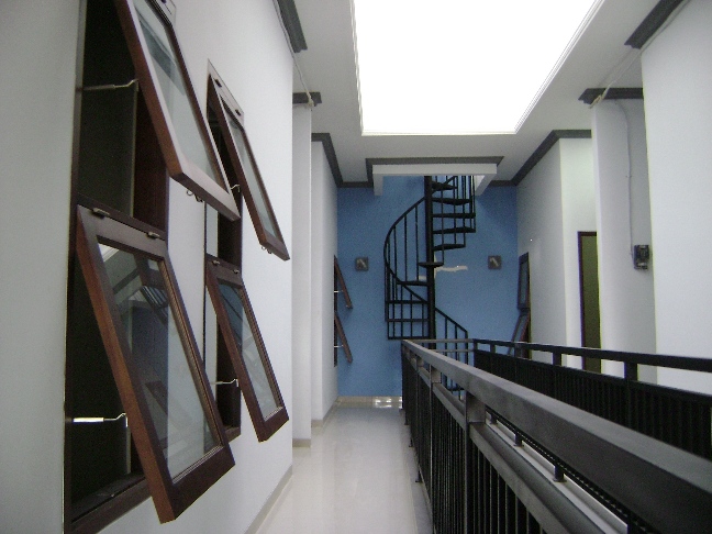 Corridor and stairs